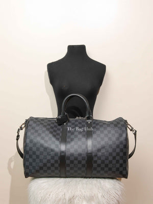 Louis Vuitton Damier Graphite Canvas Keepall 45 Bag