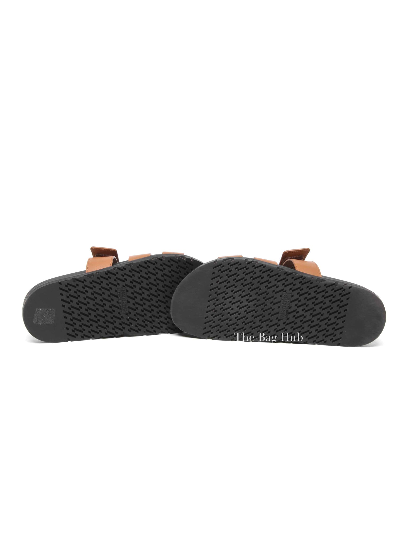 Hermes Naturel Calfskin Chypre Sandals Size 40
