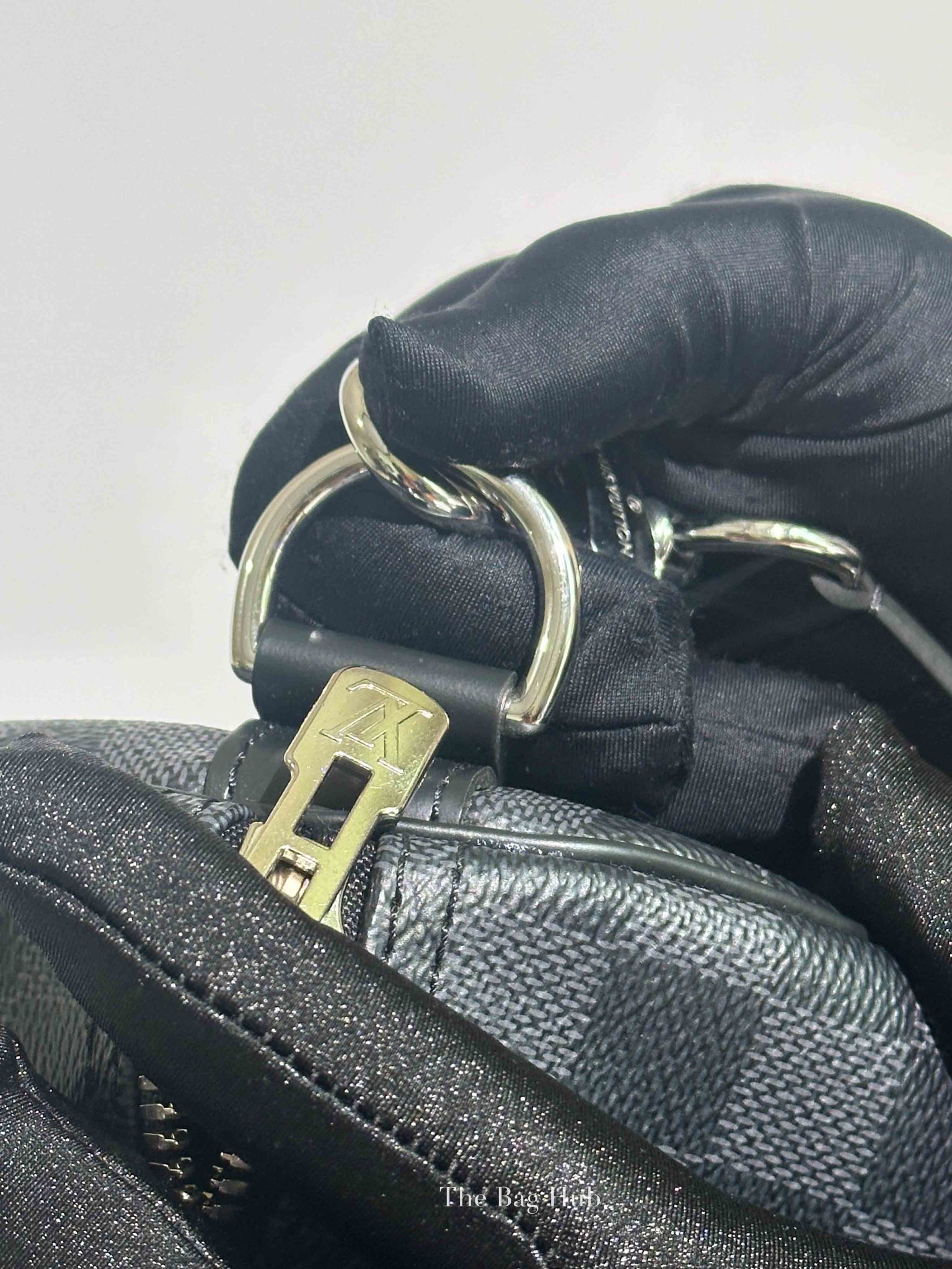 Louis Vuitton Damier Graphite Canvas Keepall 45 Bag