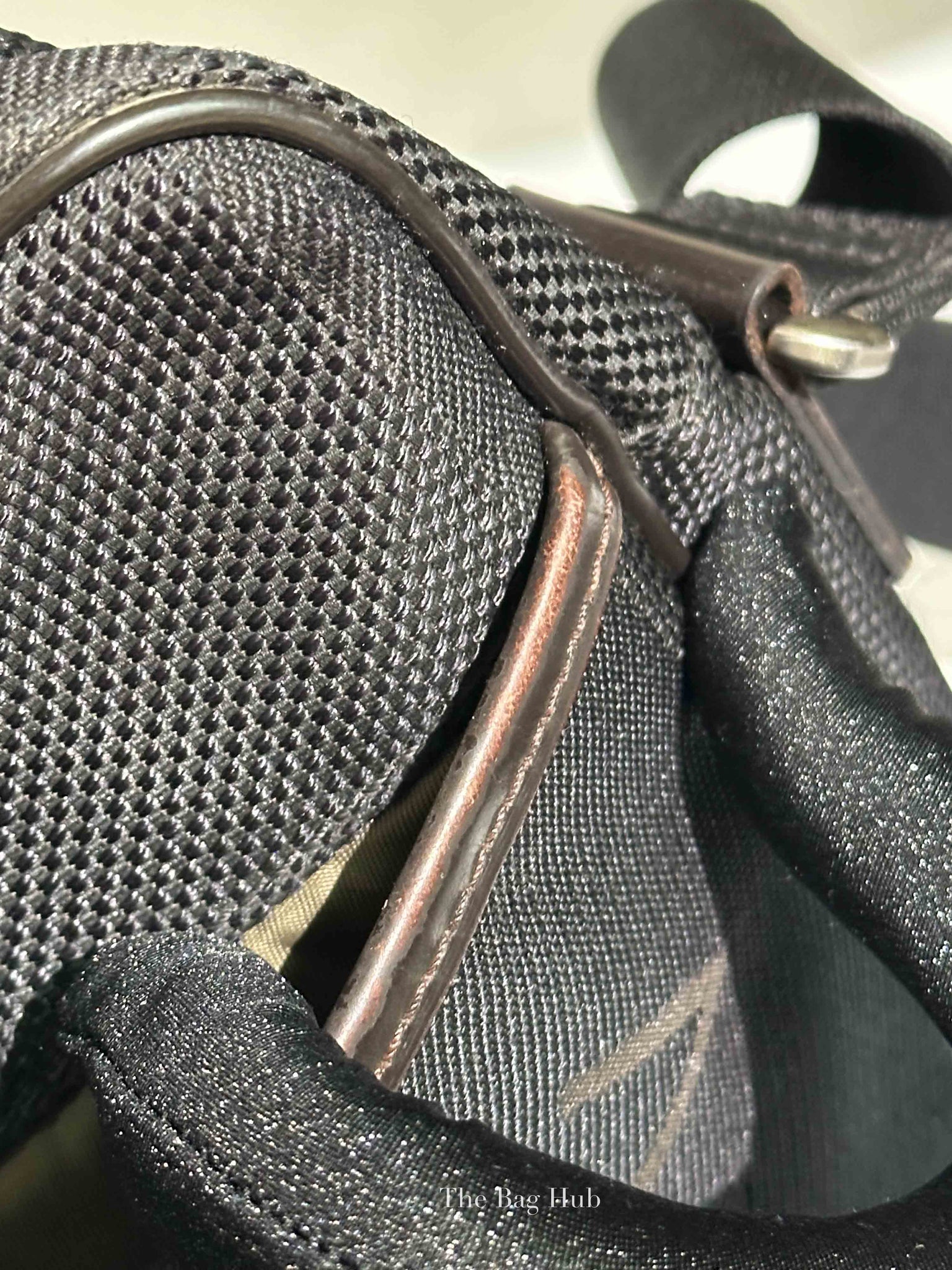 Louis Vuitton Black Damier Canvas Geant Citadin Messenger Bag