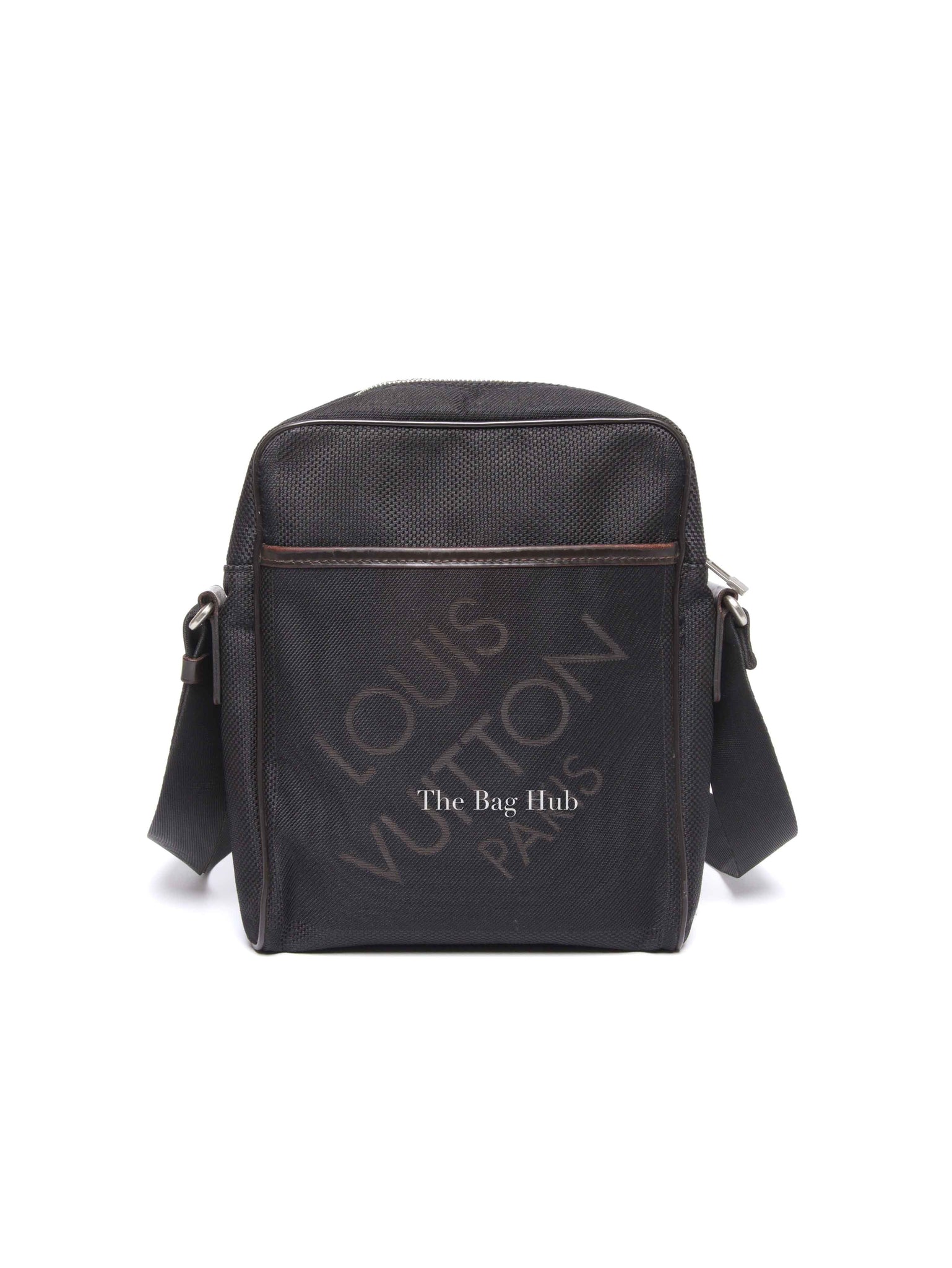 Louis Vuitton Black Damier Canvas Geant Citadin Messenger Bag