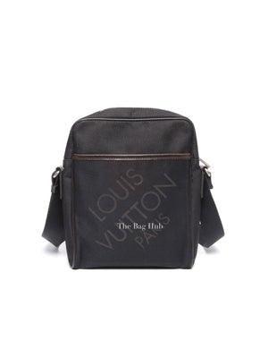Louis Vuitton Black Damier Canvas Geant Citadin Messenger Bag