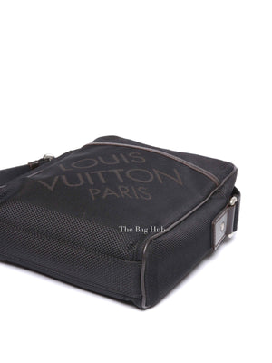 Louis Vuitton Black Damier Canvas Geant Citadin Messenger Bag