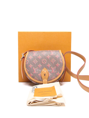 Louis Vuitton Rose Monogram Canvas LV Pop Tambourin Bag