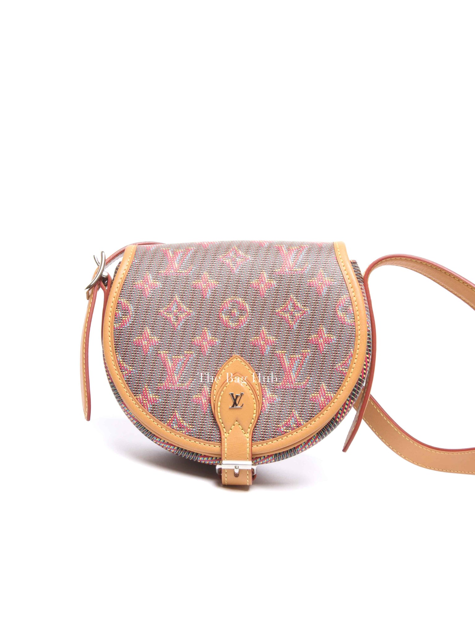 Louis Vuitton Rose Monogram Canvas LV Pop Tambourin Bag