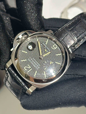 Officine Panerai Stainless Steel Luminor Power Reserve Automatic Watch