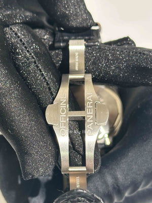 Officine Panerai Stainless Steel Luminor Power Reserve Automatic Watch
