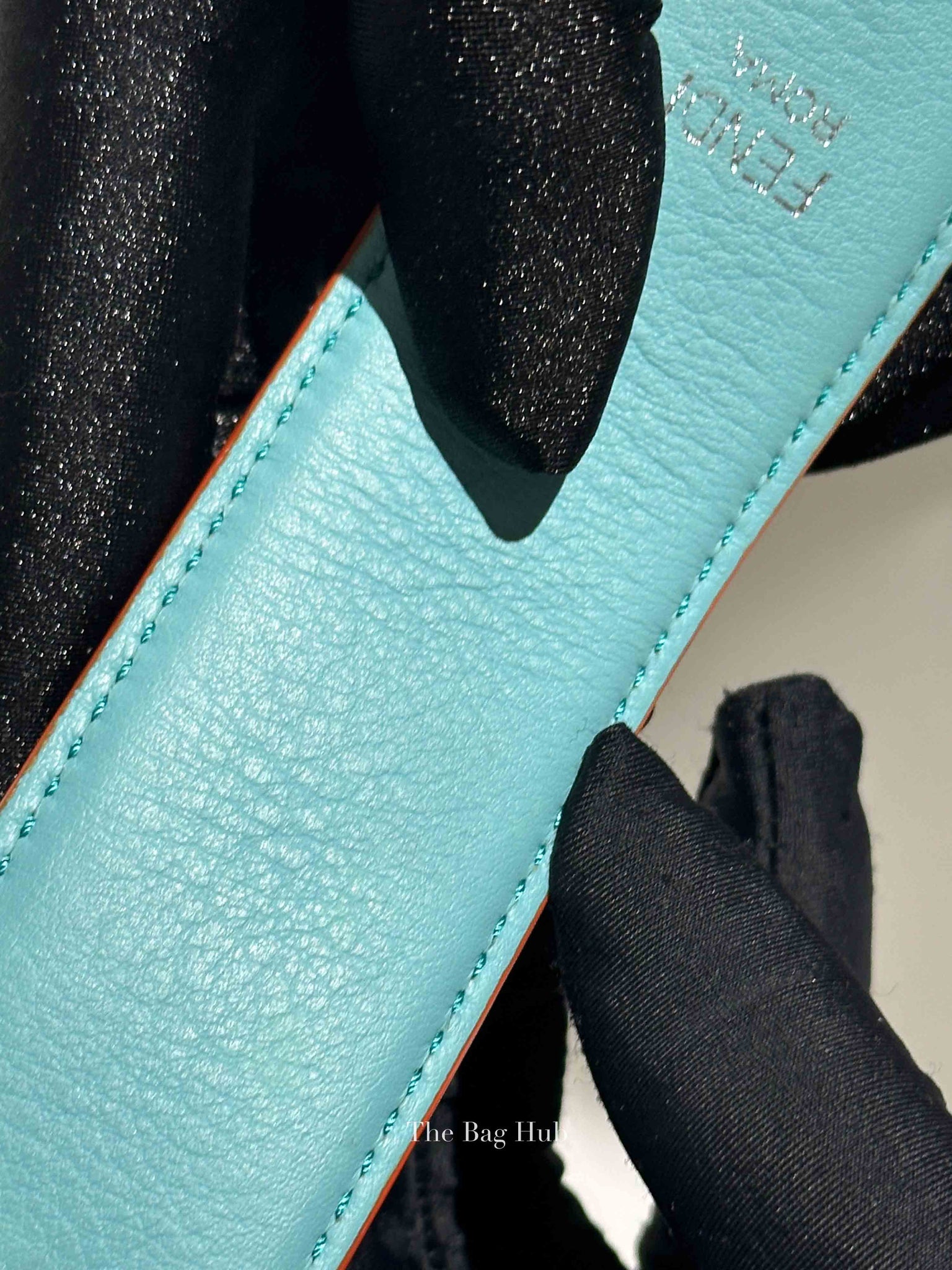 Fendi Multicolor Leather Studded Bag Strap