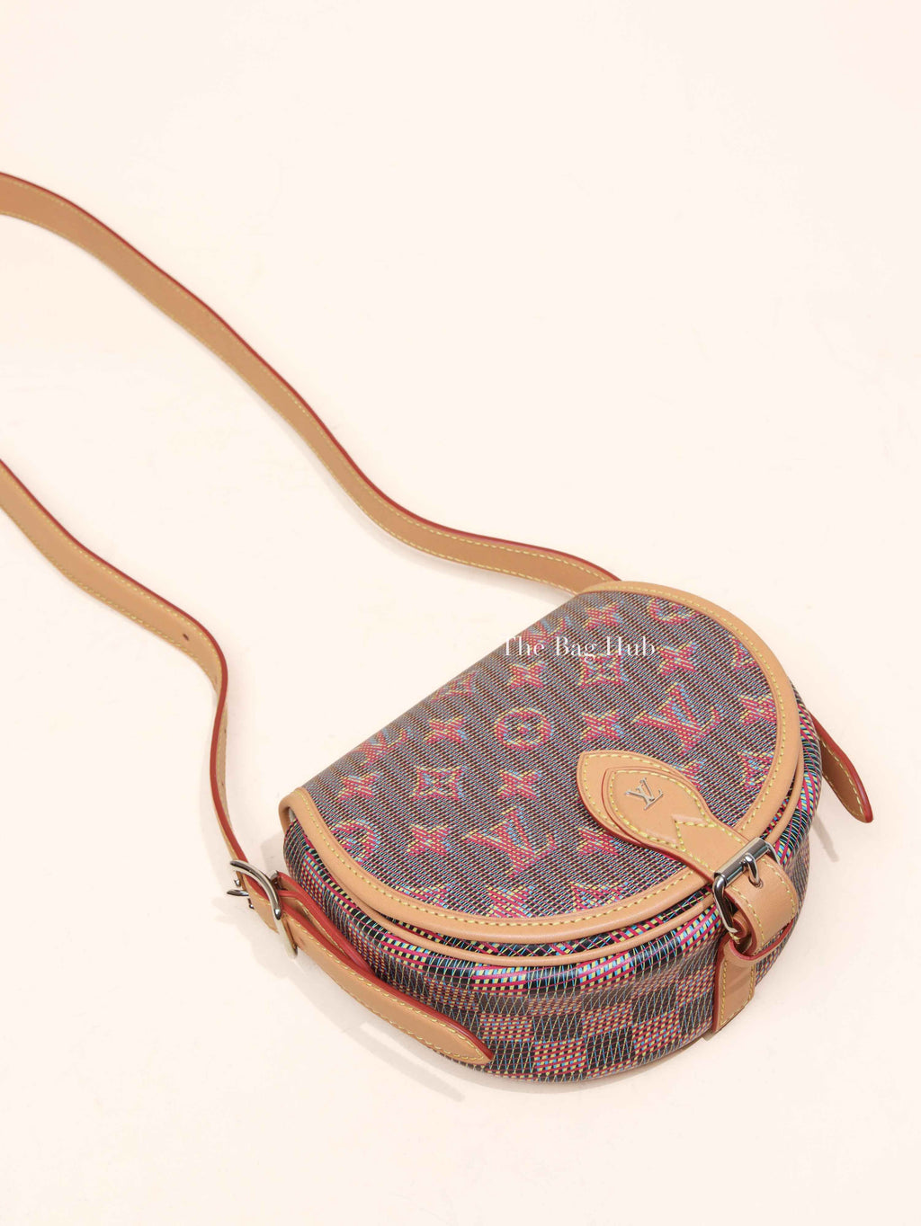 Louis Vuitton Rose Monogram Canvas LV Pop Tambourin Bag