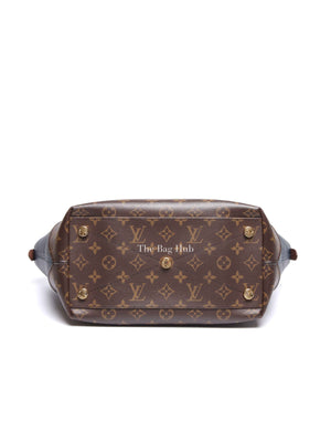 Louis Vuitton Ostrich and Python Monogram Leather Canvas Limited Edition Majestueux MM Bag
