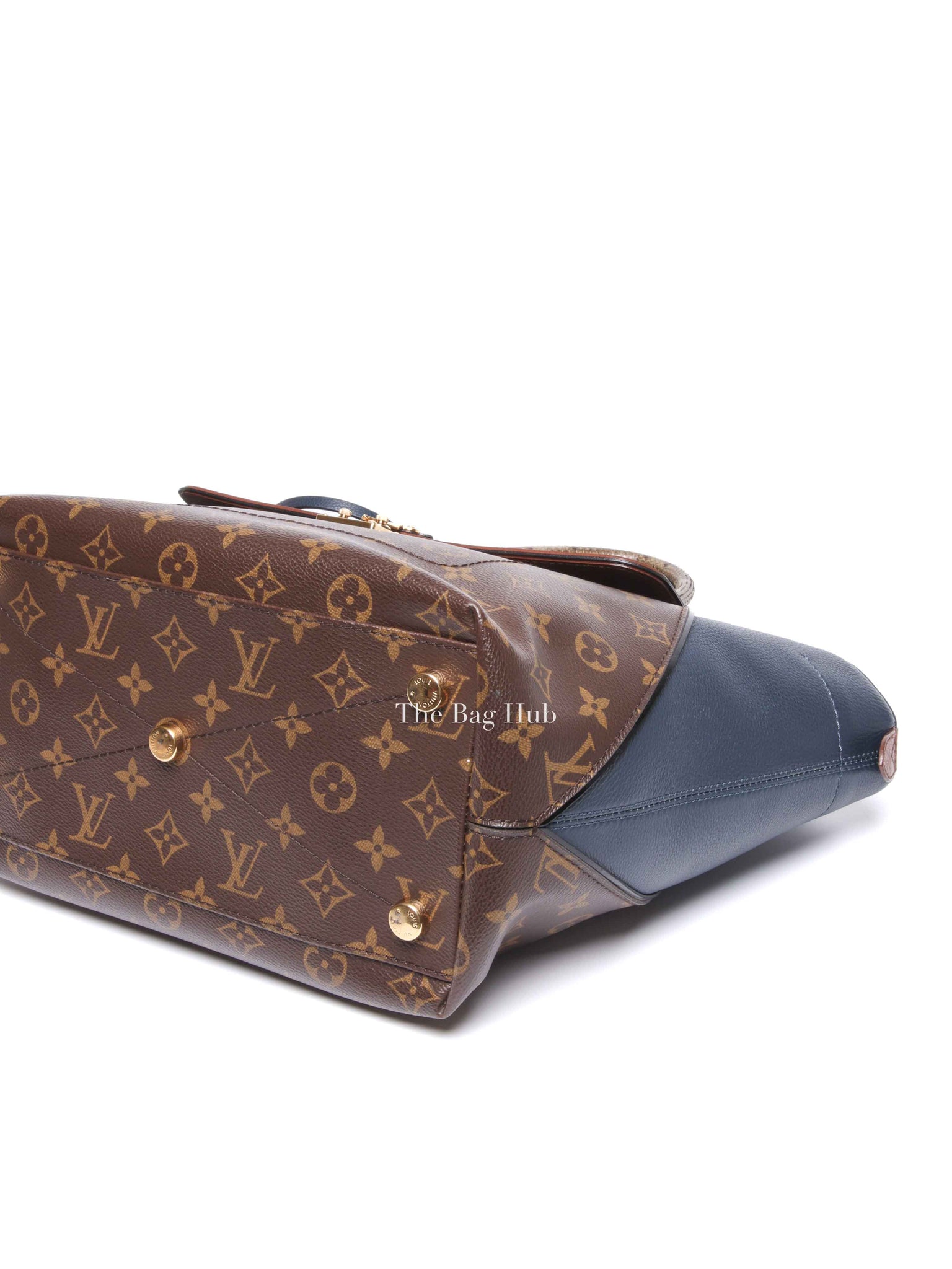 Louis Vuitton Ostrich and Python Monogram Leather Canvas Limited Edition Majestueux MM Bag