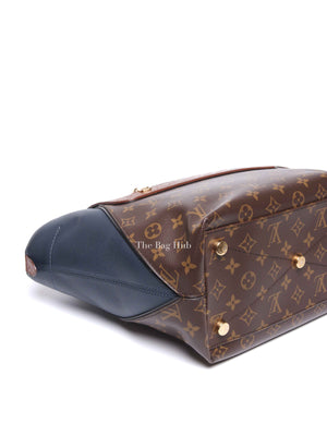 Louis Vuitton Ostrich and Python Monogram Leather Canvas Limited Edition Majestueux MM Bag