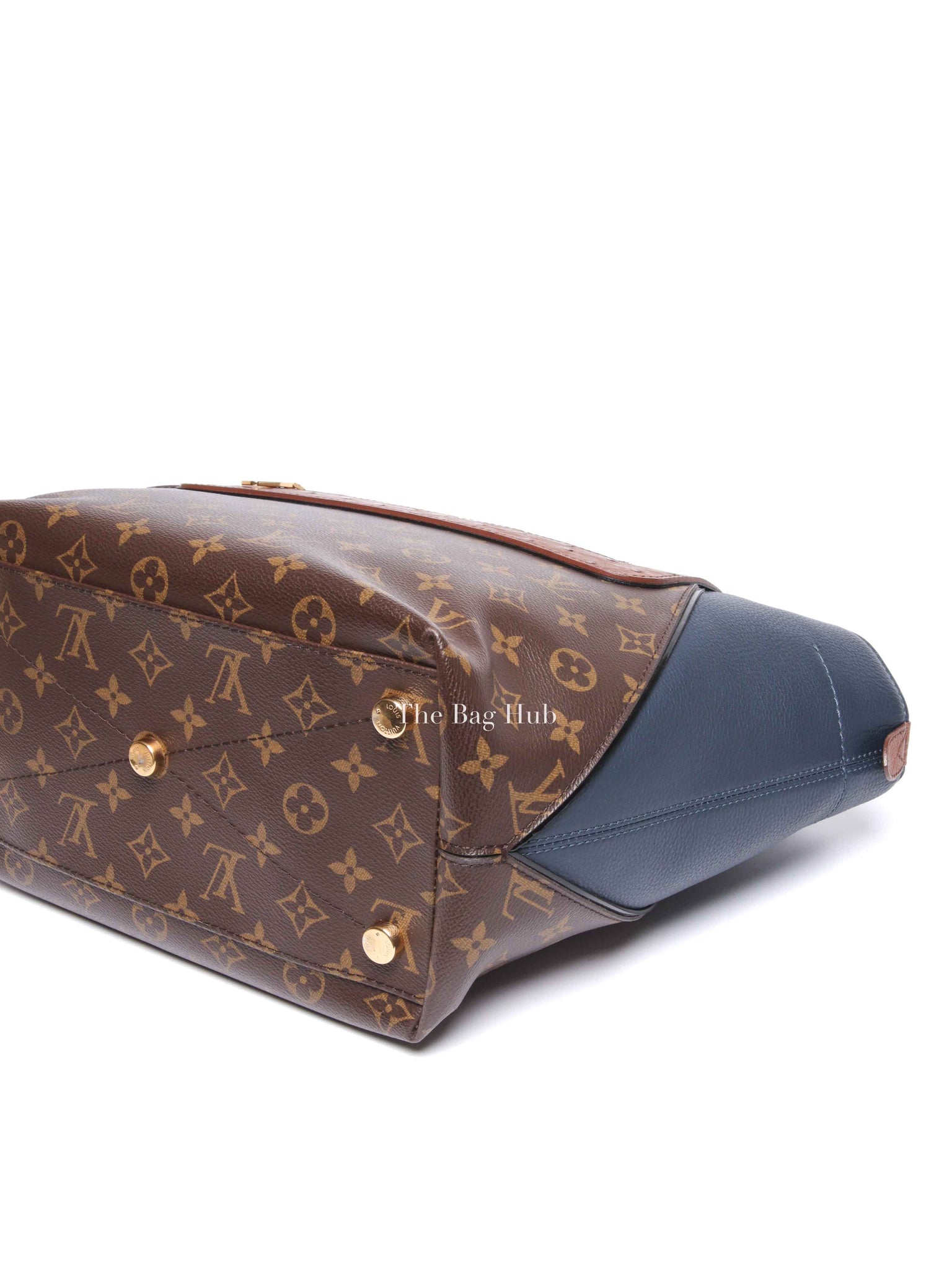 Louis Vuitton Ostrich and Python Monogram Leather Canvas Limited Edition Majestueux MM Bag