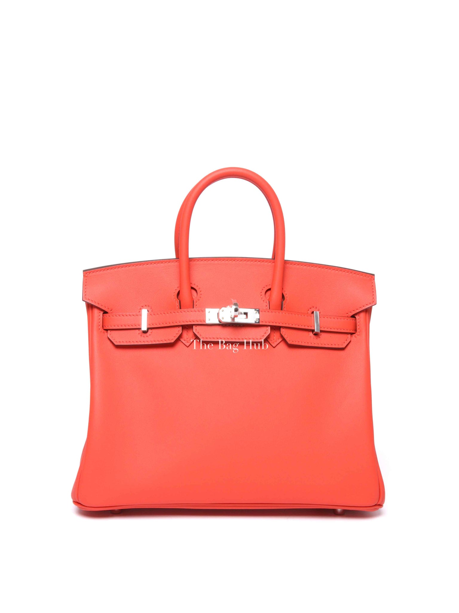 Hermes Rose Jaipur Swift Leather Birkin 25 PHW