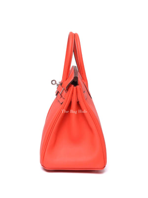 Hermes Rose Jaipur Swift Leather Birkin 25 PHW