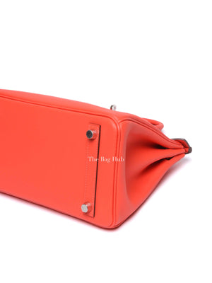 Hermes Rose Jaipur Swift Leather Birkin 25 PHW