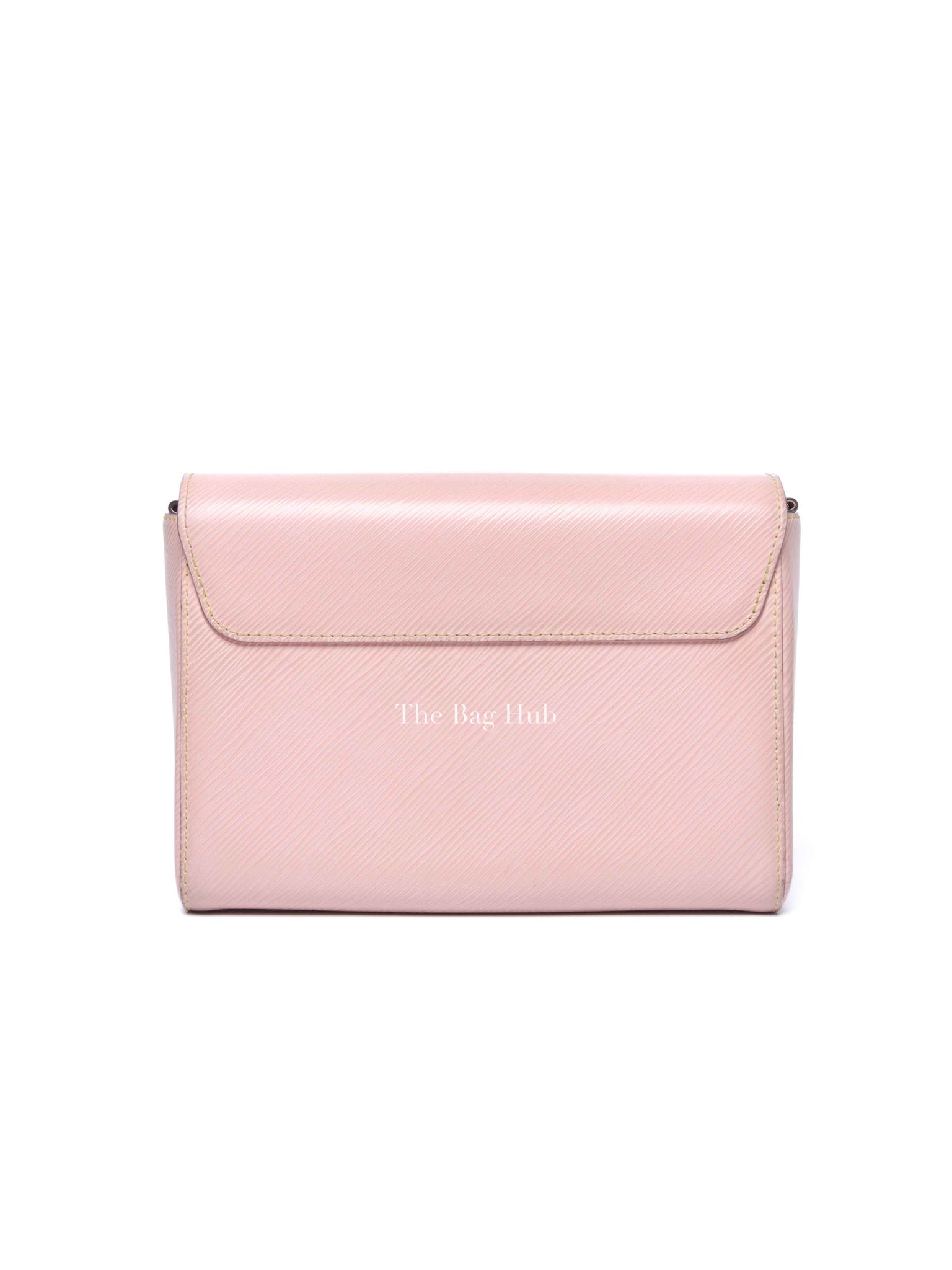 Louis Vuitton Rose Ballerine Epi Leather Twist MM Bag SHW