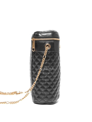 Gucci Black Calfskin Trapuntata Zumi Belt Bag