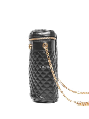 Gucci Black Calfskin Trapuntata Zumi Belt Bag