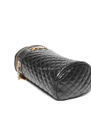 Gucci Black Calfskin Trapuntata Zumi Belt Bag