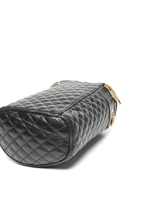 Gucci Black Calfskin Trapuntata Zumi Belt Bag