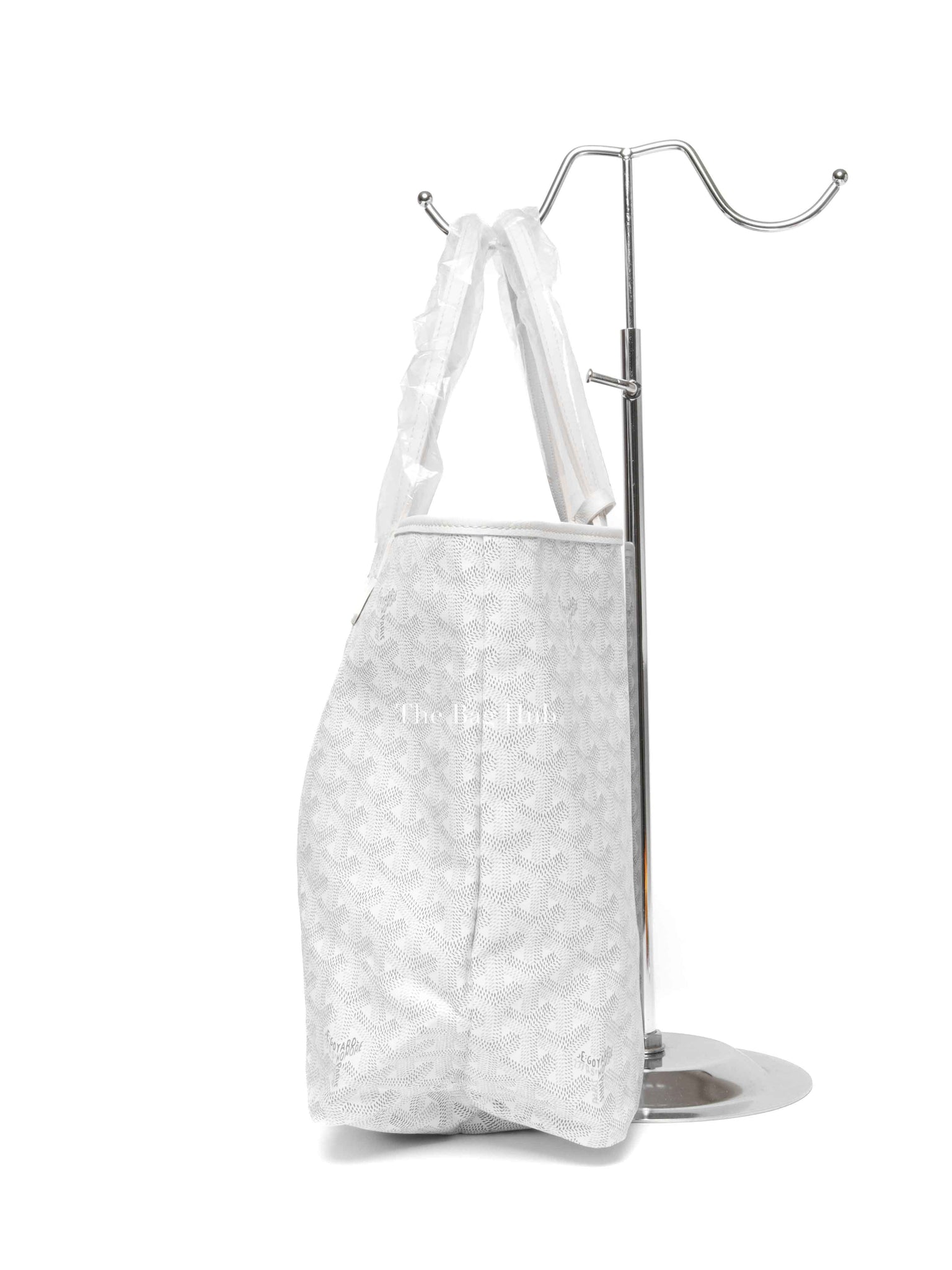 Goyard White Canvas St. Louis PM Bag