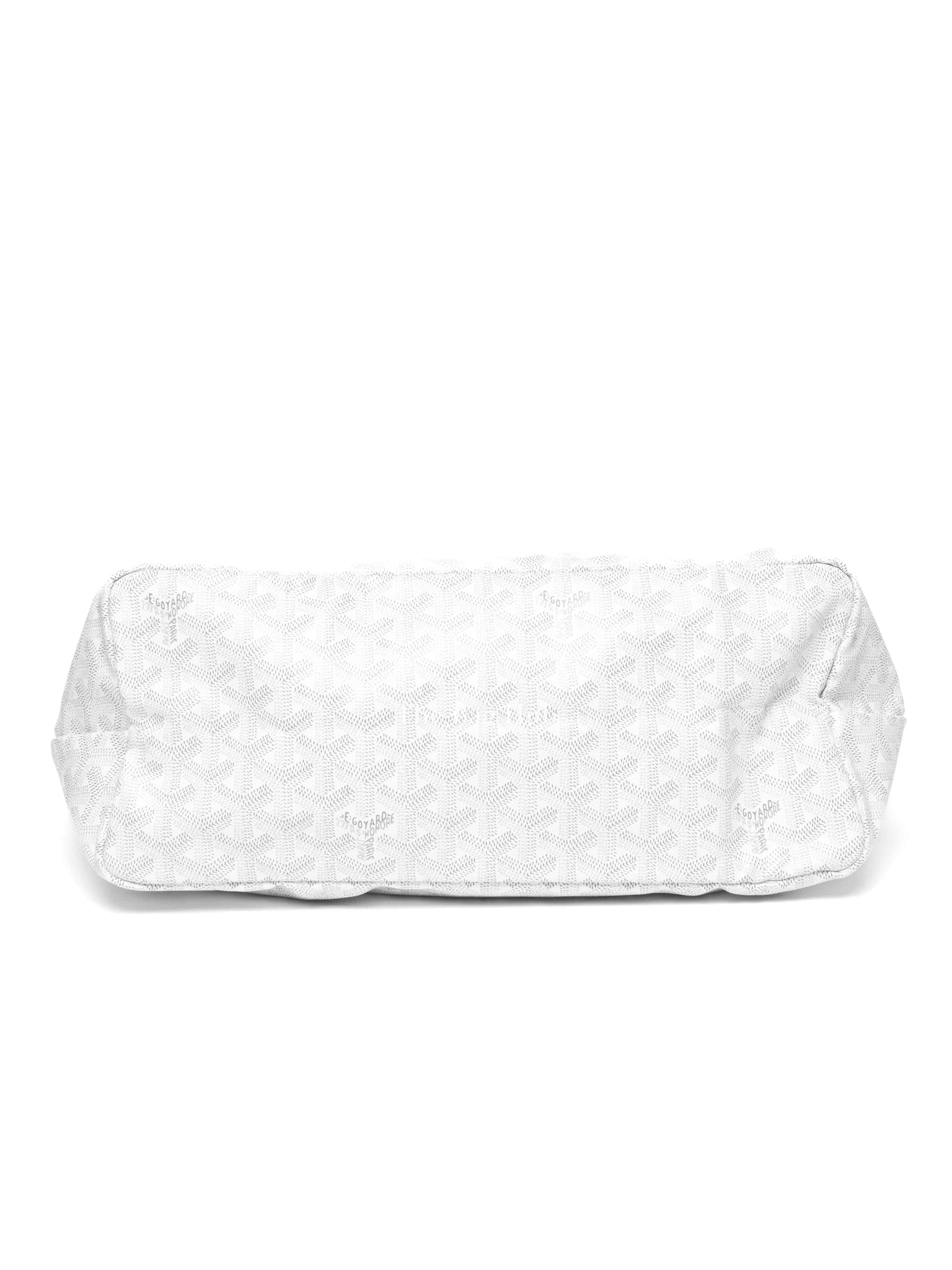 Goyard White Canvas St. Louis PM Bag