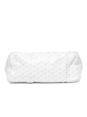 Goyard White Canvas St. Louis PM Bag