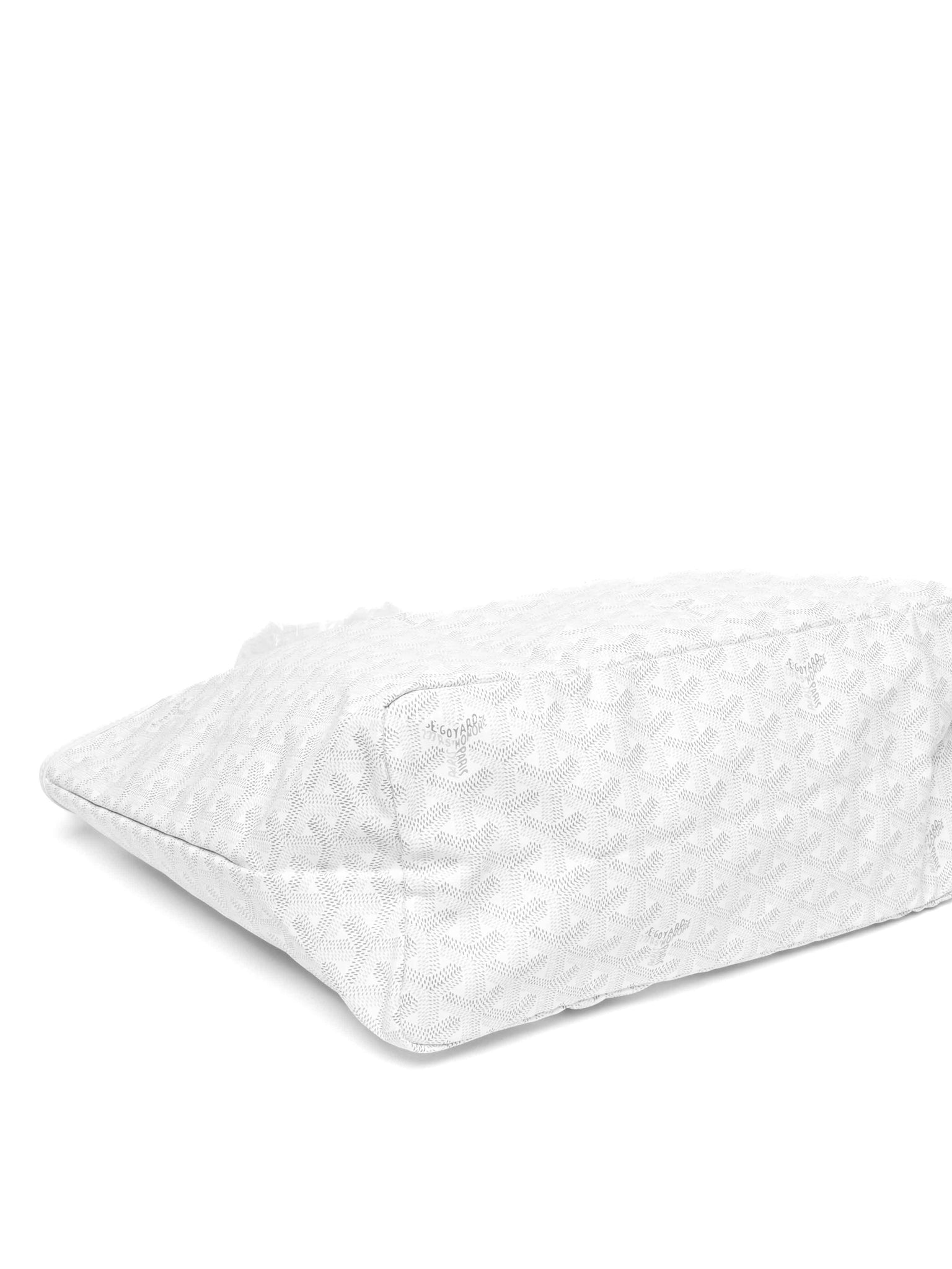 Goyard White Canvas St. Louis PM Bag
