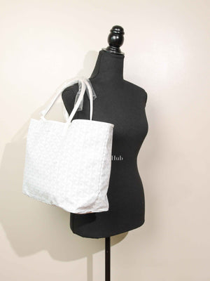 Goyard White Canvas St. Louis PM Bag