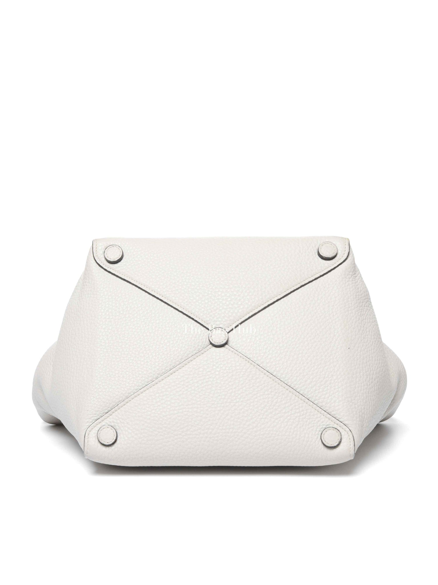 Prada Ghiaccio Vitello Daino Shopper Tote Bag BR5092