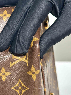 Louis Vuitton Ostrich and Python Monogram Leather Canvas Limited Edition Majestueux MM Bag