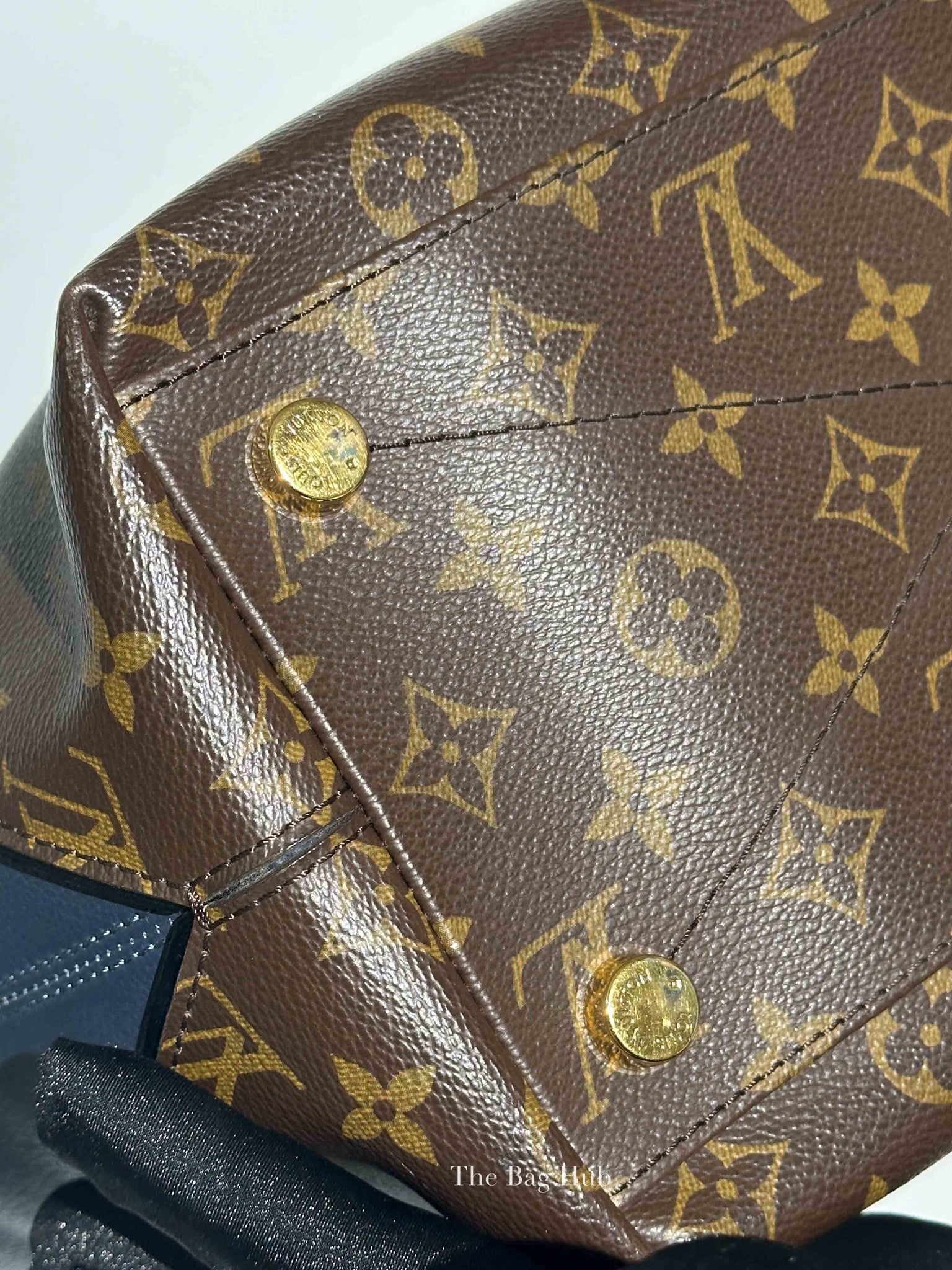 Louis Vuitton Ostrich and Python Monogram Leather Canvas Limited Edition Majestueux MM Bag