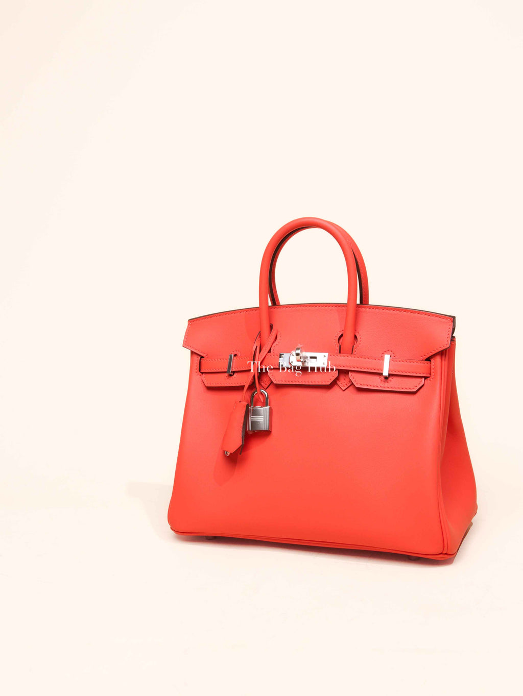 Hermes Rose Jaipur Swift Leather Birkin 25 PHW