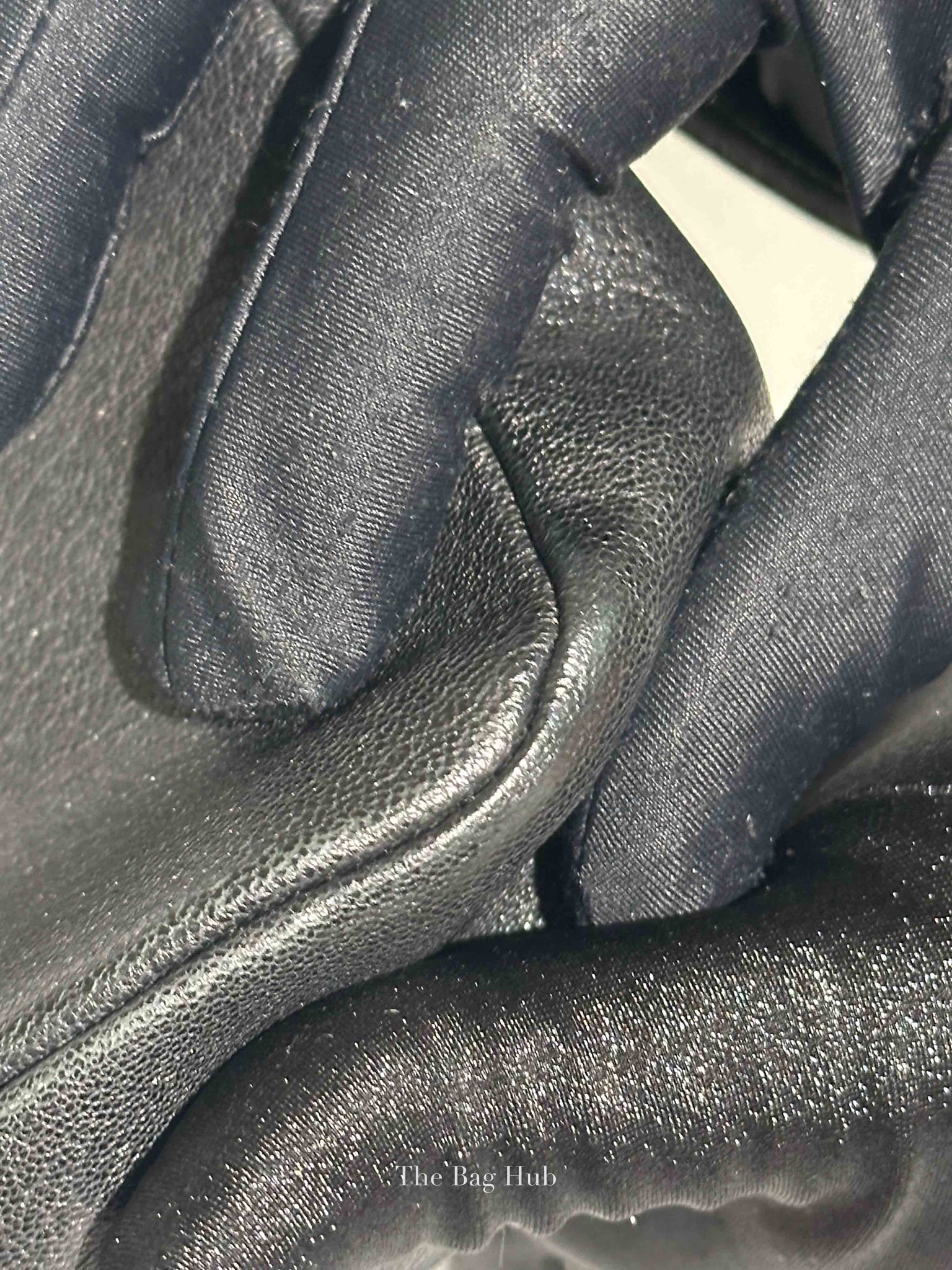 Saint Laurent Black Leather Lou Camera Crossbody Bag