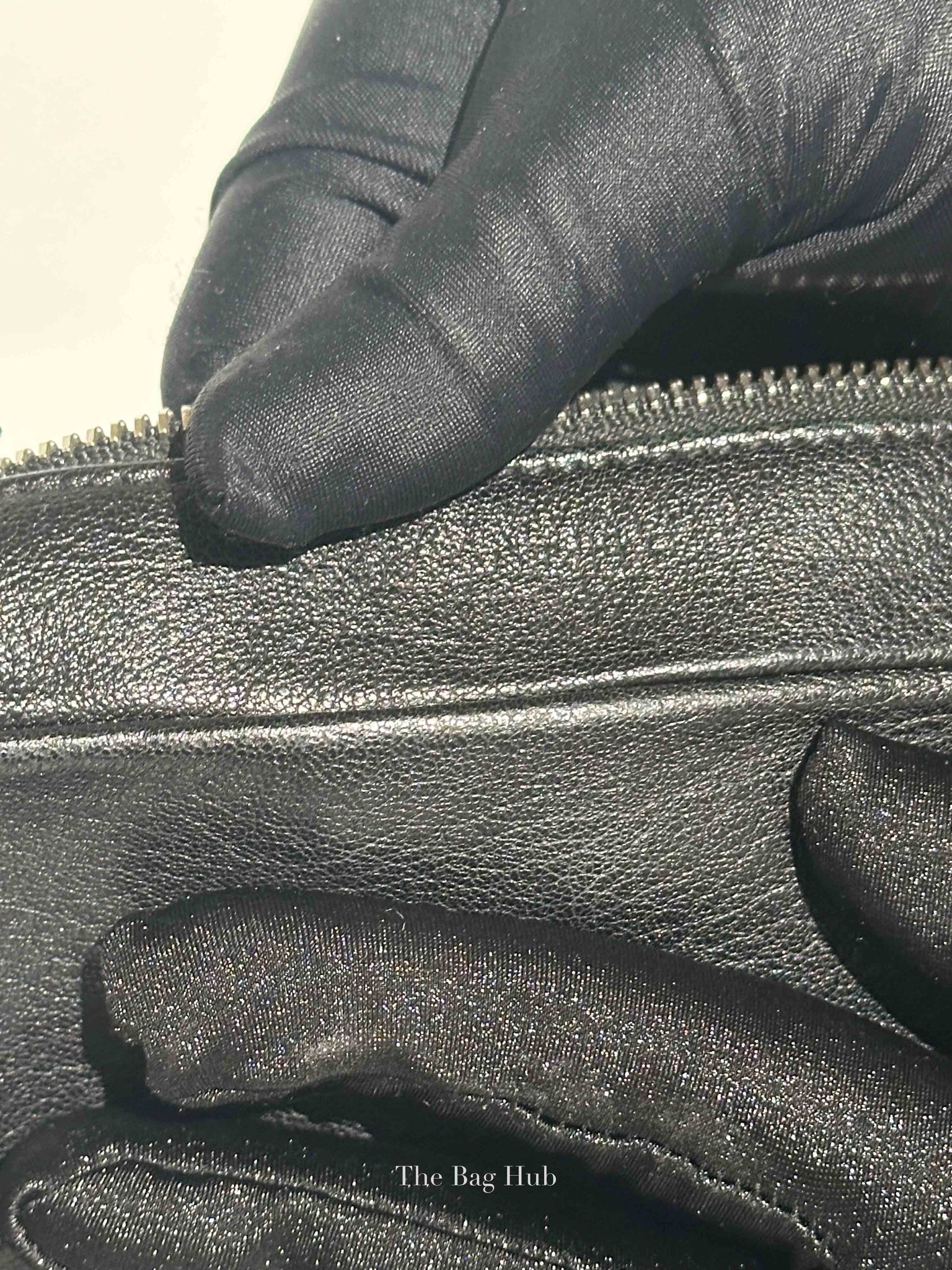 Saint Laurent Black Leather Lou Camera Crossbody Bag