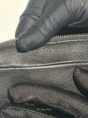 Saint Laurent Black Leather Lou Camera Crossbody Bag