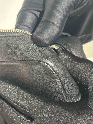 Saint Laurent Black Leather Lou Camera Crossbody Bag