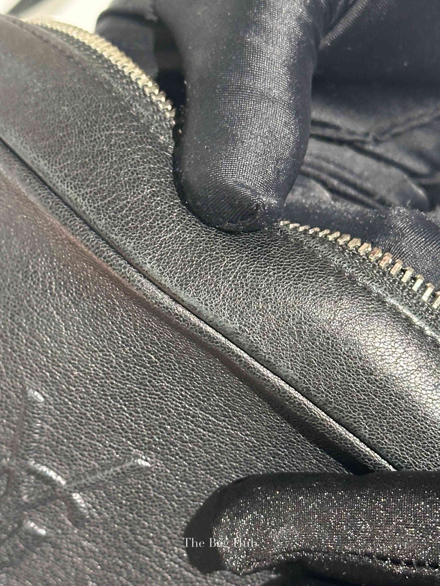 Saint Laurent Black Leather Lou Camera Crossbody Bag
