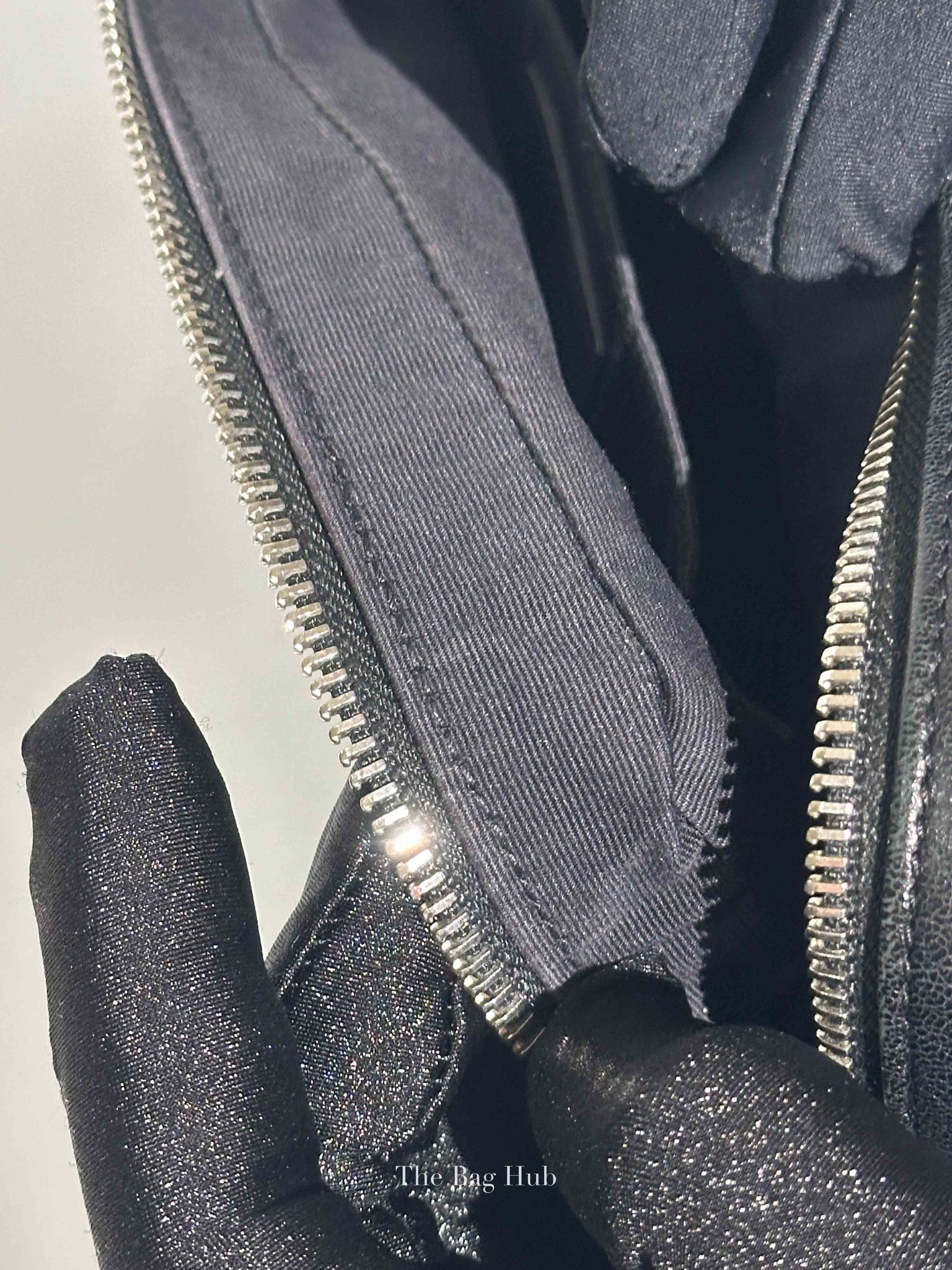 Saint Laurent Black Leather Lou Camera Crossbody Bag
