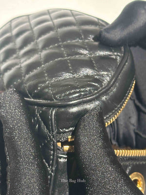 Gucci Black Calfskin Trapuntata Zumi Belt Bag