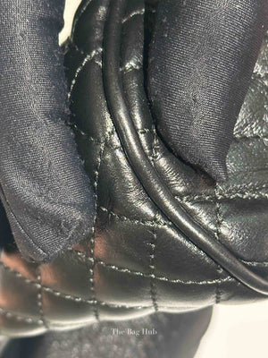 Gucci Black Calfskin Trapuntata Zumi Belt Bag