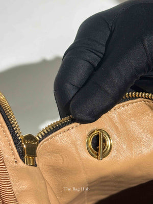 Gucci Black Calfskin Trapuntata Zumi Belt Bag