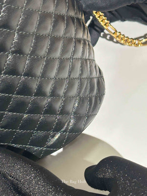Gucci Black Calfskin Trapuntata Zumi Belt Bag