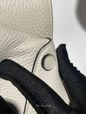 Prada Ghiaccio Vitello Daino Shopper Tote Bag BR5092