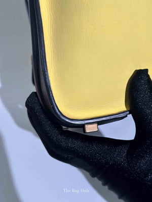 Celine Tri-Color Drummed Calfskin/Suede Micro Luggage Bag