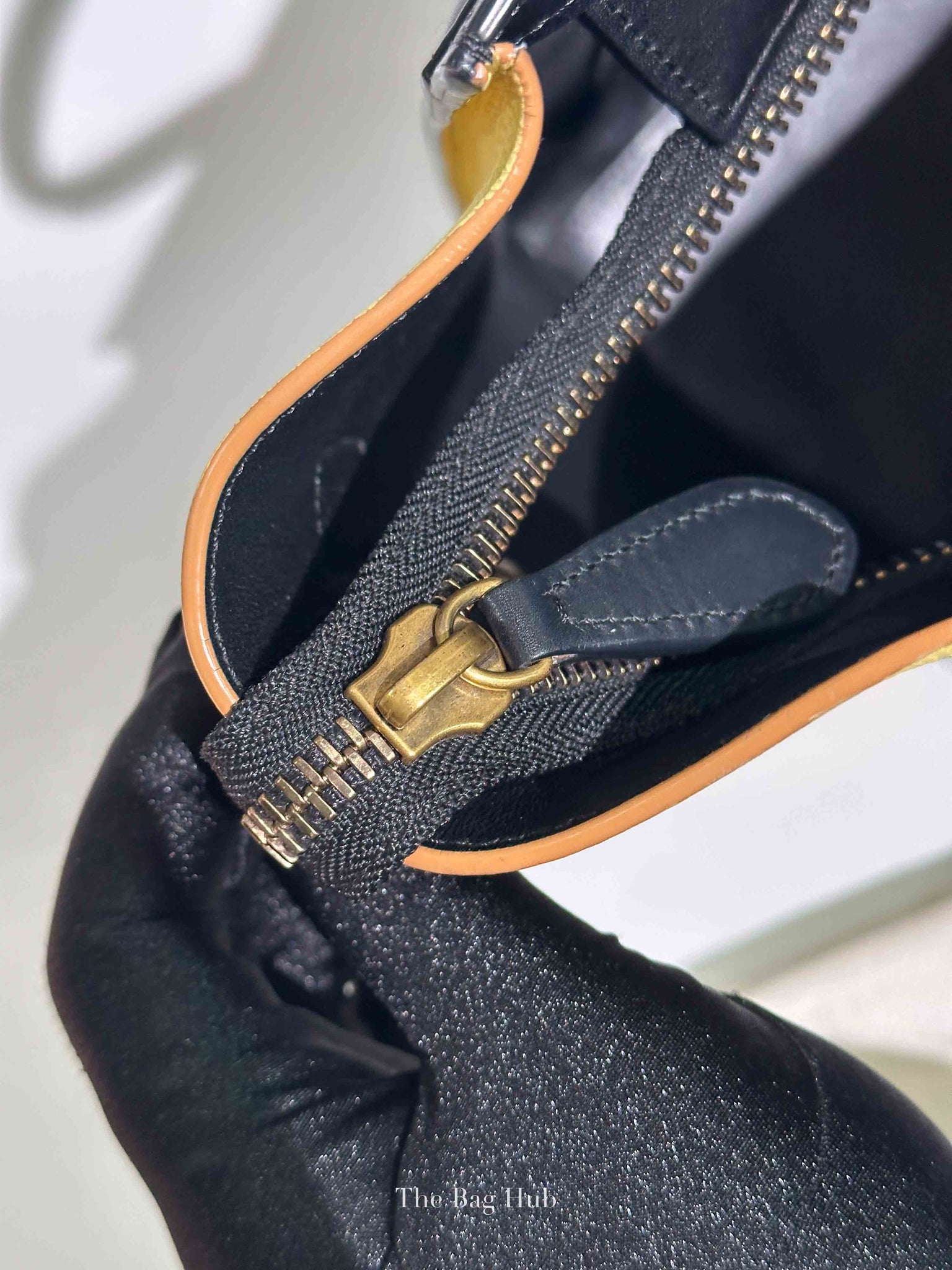 Celine Tri-Color Drummed Calfskin/Suede Micro Luggage Bag
