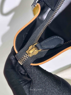 Celine Tri-Color Drummed Calfskin/Suede Micro Luggage Bag