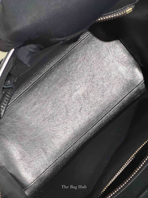 Celine Tri-Color Drummed Calfskin/Suede Micro Luggage Bag