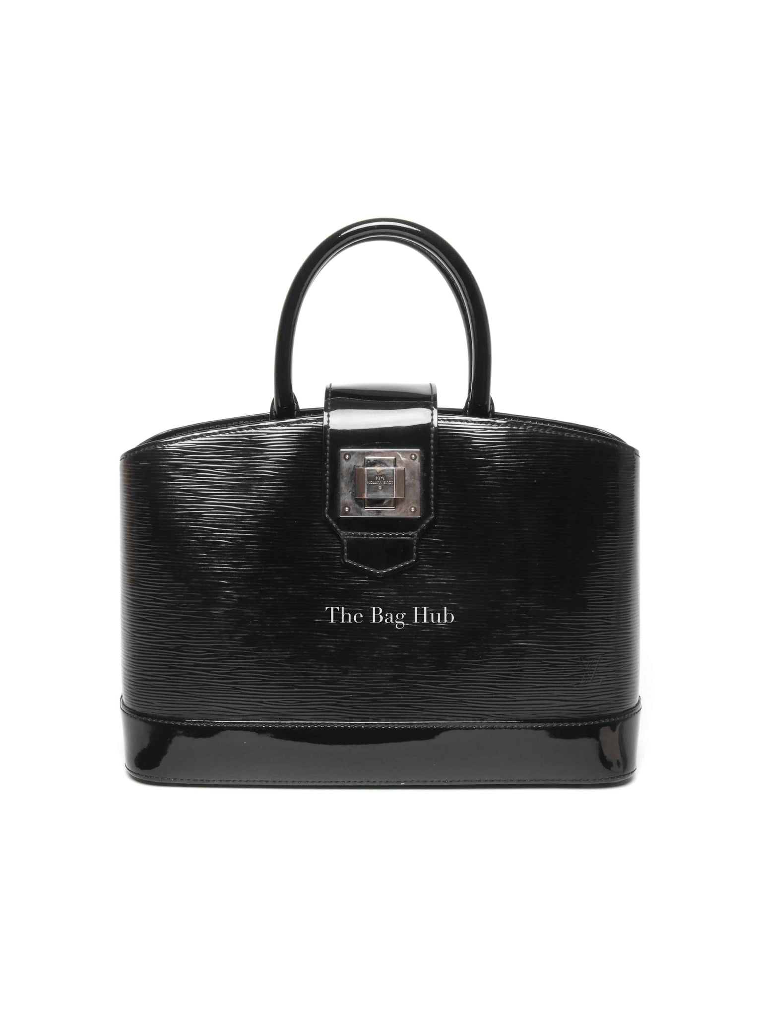 Louis Vuitton Black Epi Leather Mirabeu PM Hand Bag